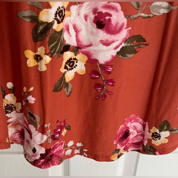 Floral  Long Sleeve Top, Women’s Size Small NWOT - Picture 2 of 5